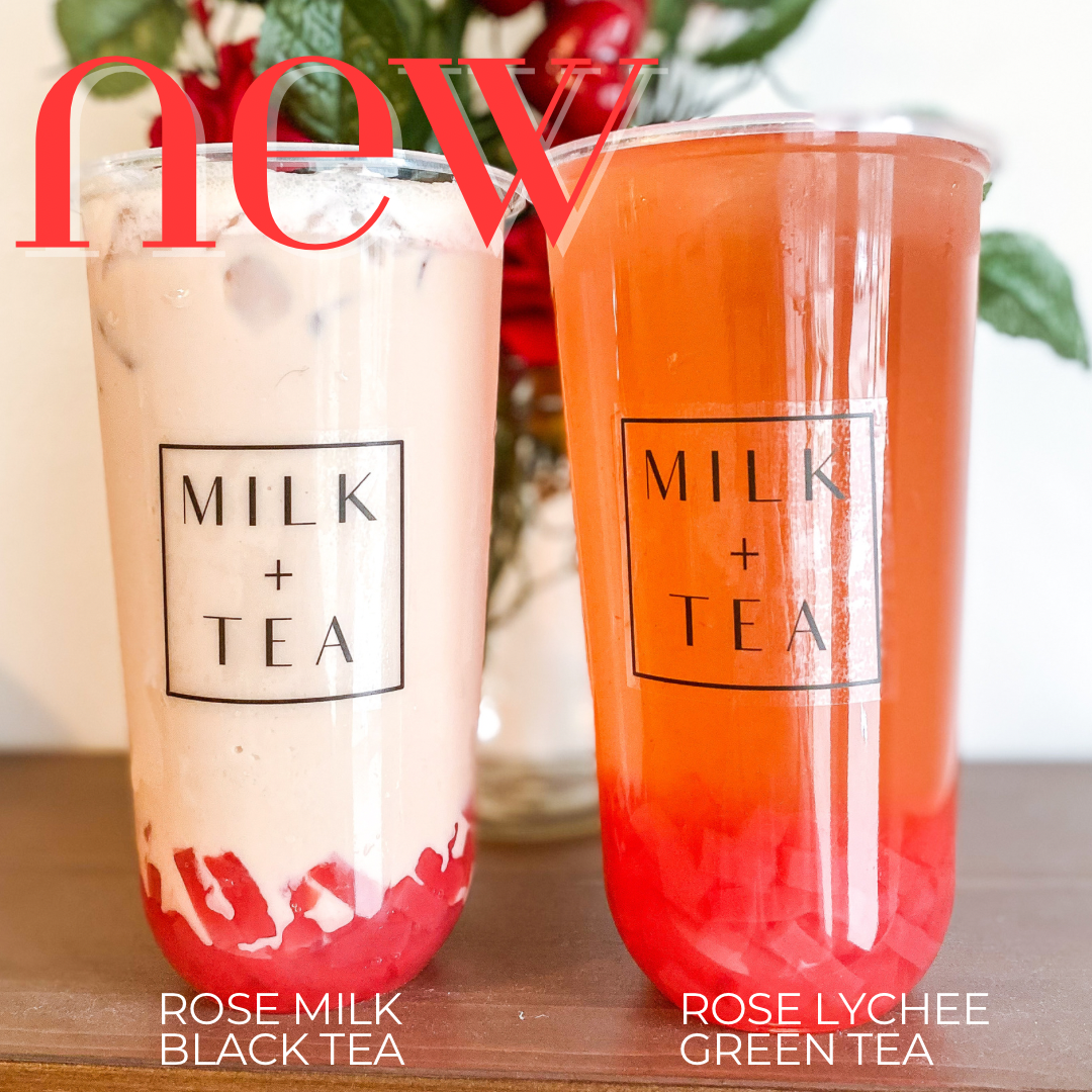Rose Drink MILK + TEA