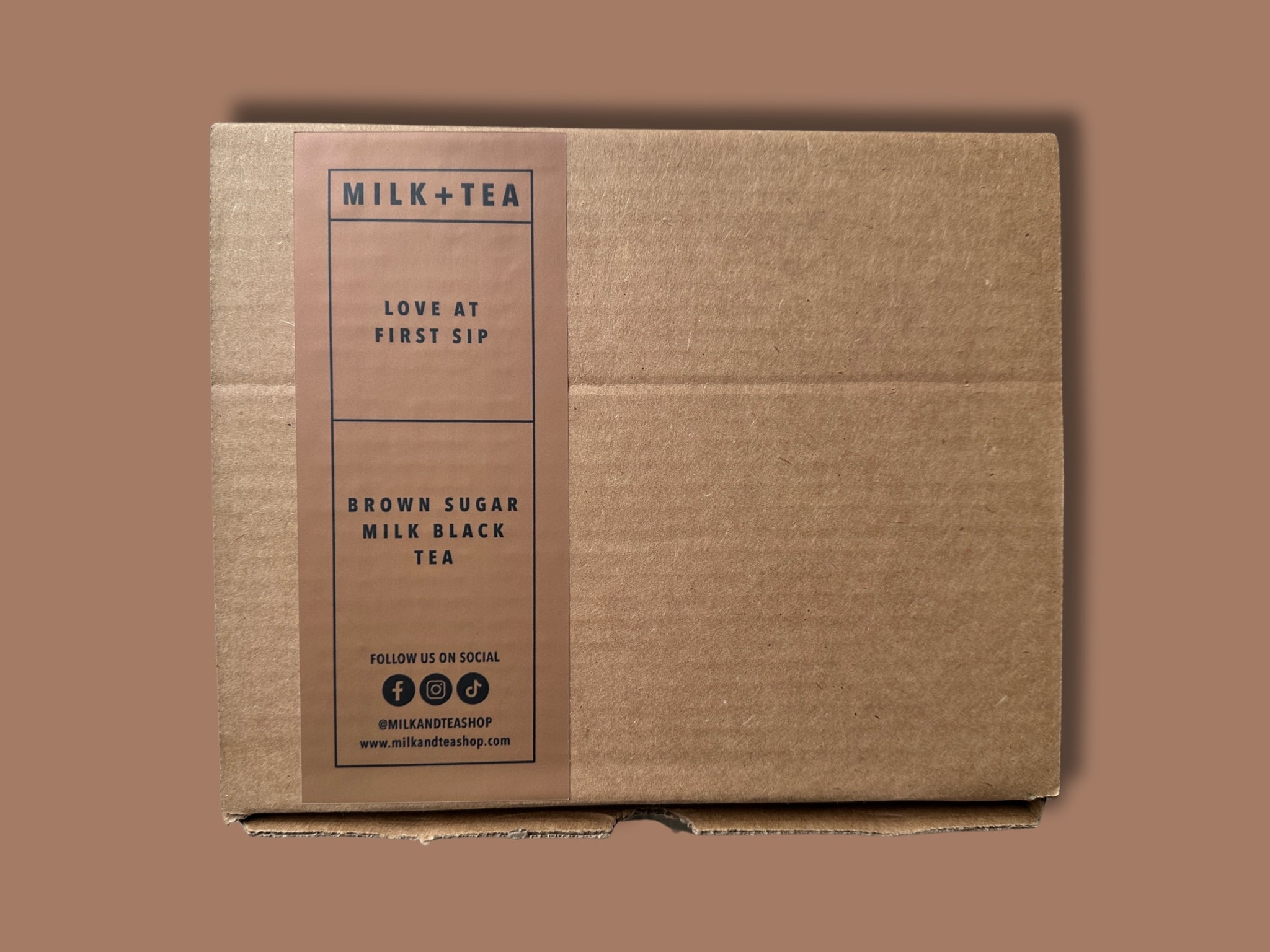 DIY Brown Sugar Milk Black Tea Bubble Tea Kit