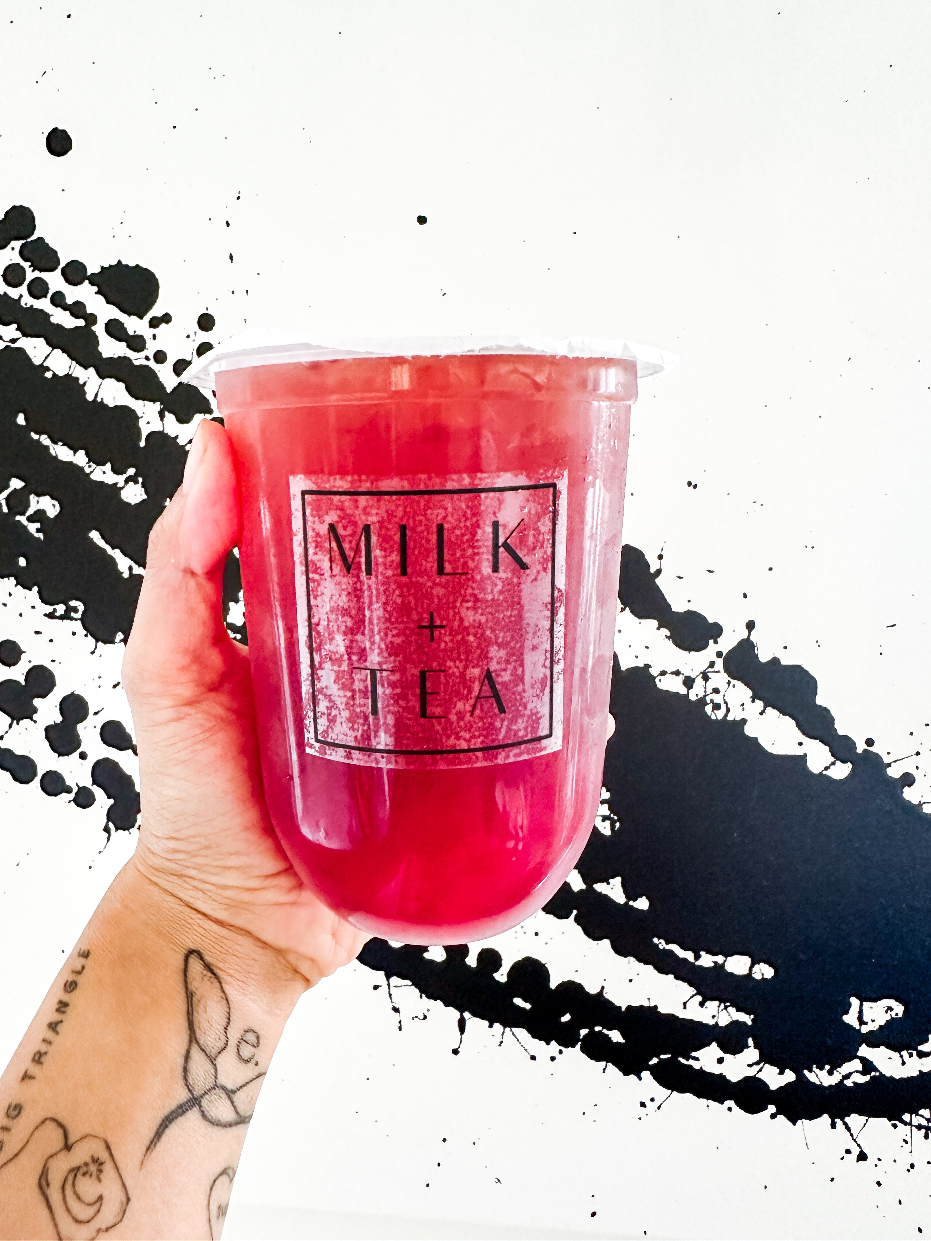 Dragon Fruit Green Tea