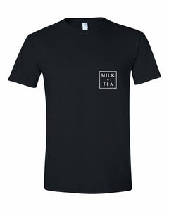 MILK + TEA Black T-Shirt