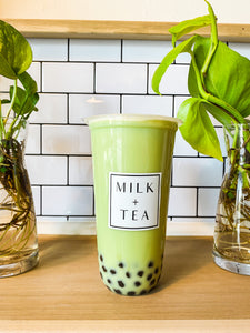 Honeydew Milk Green Tea