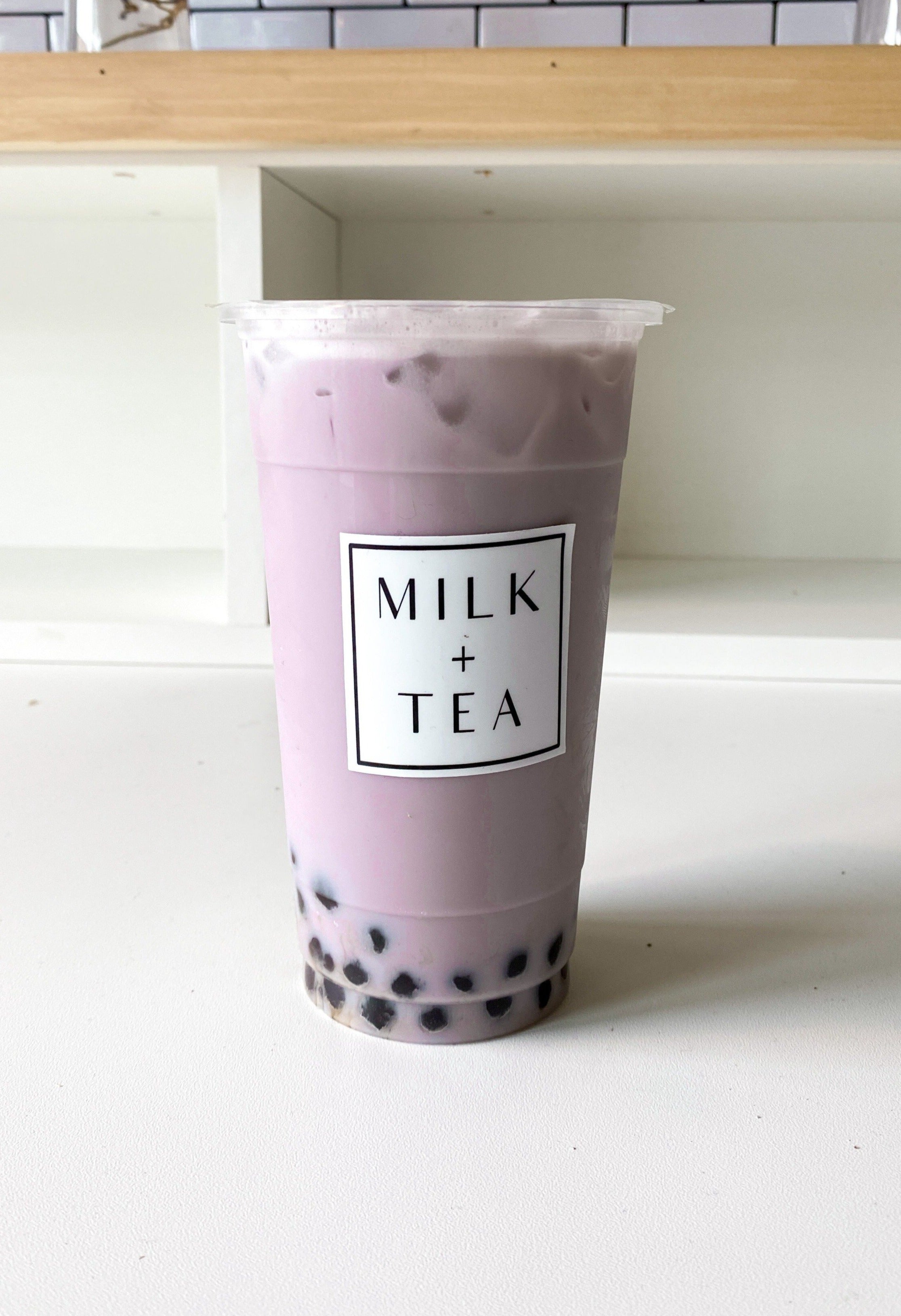 Taro Milk Green Tea