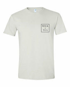 MILK + TEA White T-Shirt